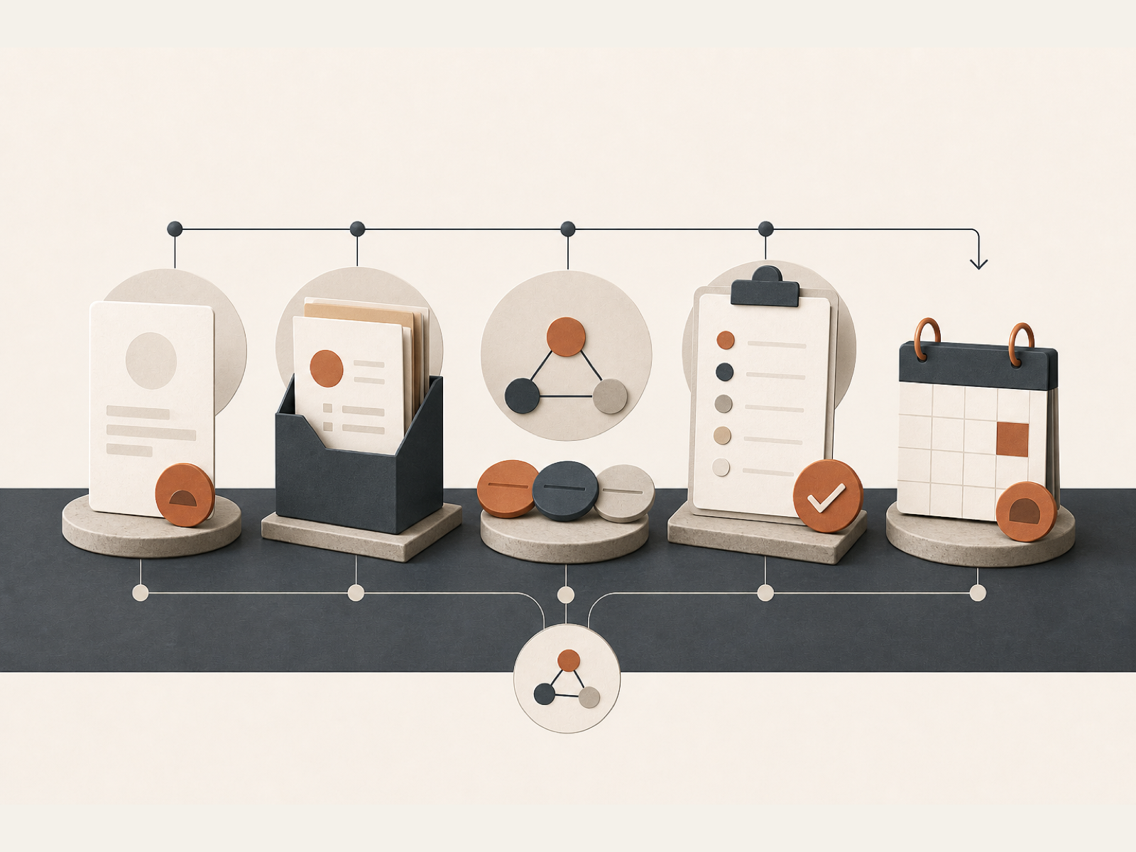 Cover for the creative agency client onboarding workflow map