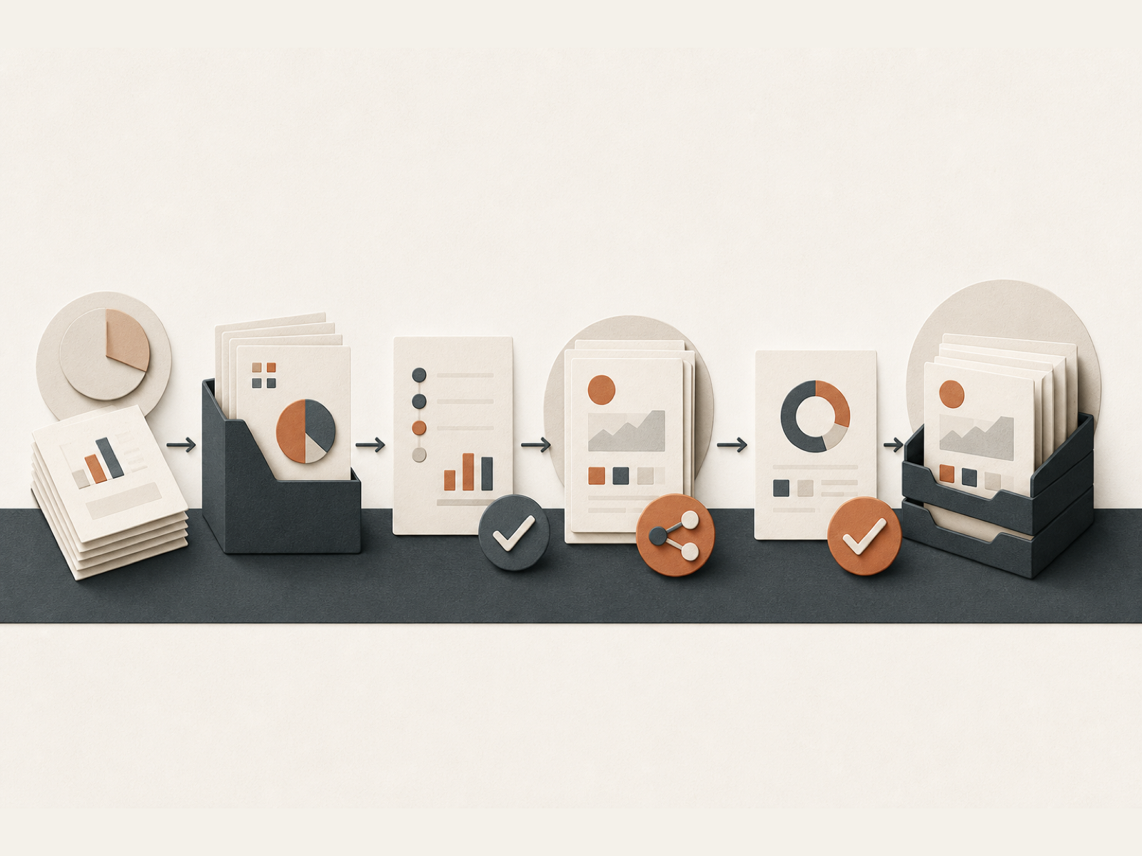 Cover for the recurring client reporting approval workflow map